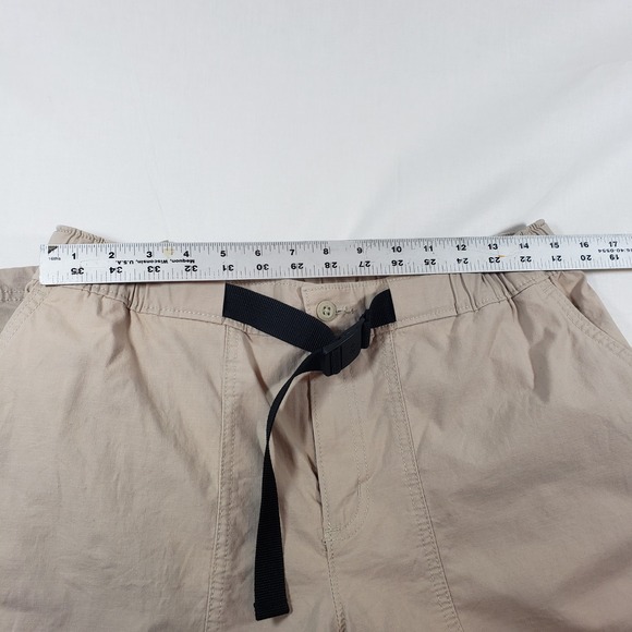 Columbia Womens Regular Fit Beige Cargo Pants Outdoor Hiking Size 12 - Picture 7 of 9